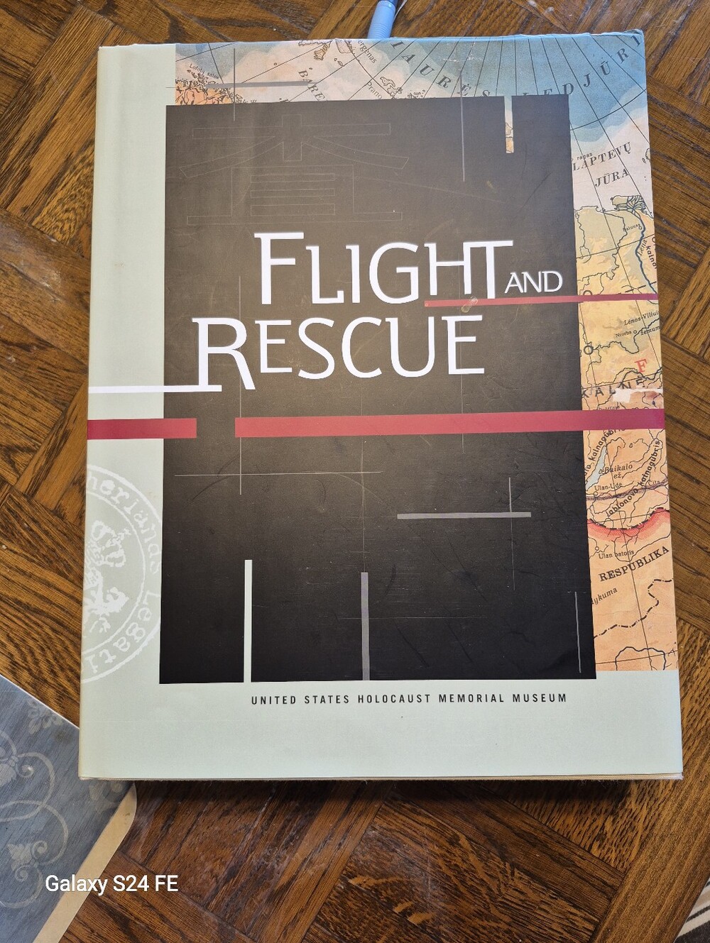 'Flight and Rescue' Hardcover Book - Black & Cream